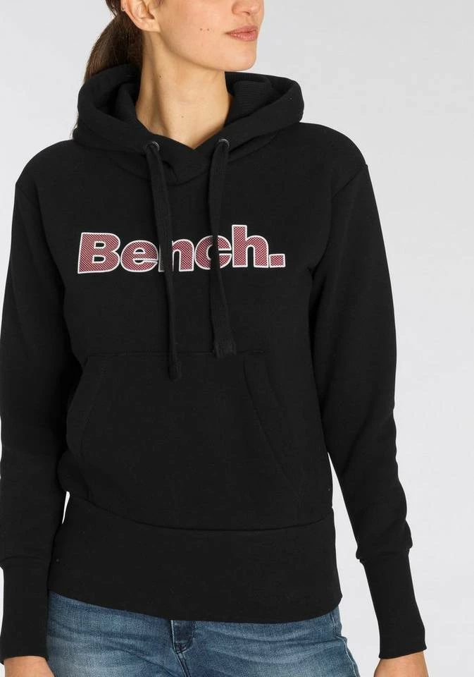 Bench. Hoodie »ANISE« mit frontalem Logo Print Fuchsia, White, Schwarz, Black 3 Bench. Hoodie »ANISE« mit frontalem Logo Print Fuchsia, White, Schwarz, Black – Bild 3