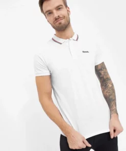 Bench. Poloshirt »Gruff« Charcoal Marl, Schwarz, Navy, White -Bench Verkaufsgeschäft c032baea 9a15 5a47 b9fb 575cb80a8dd8