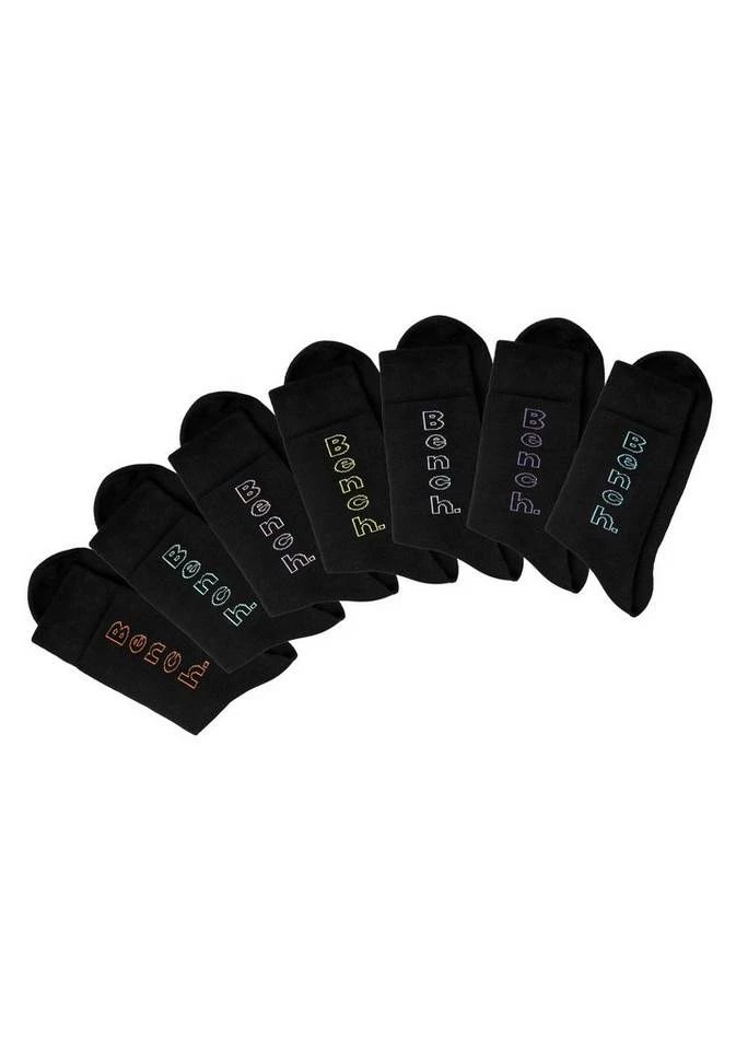 Bench. Socken (7-Paar) mit eingestricktem Schriftzug 2 Bench. Socken (7-Paar) mit eingestricktem Schriftzug – Bild 2