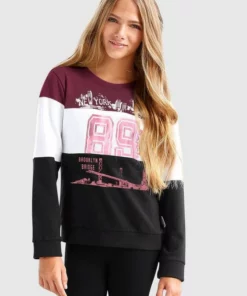 Bench. Sweatshirt in Colorblocking