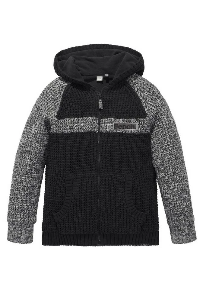 Bench. Kapuzenstrickjacke mit Fleece gefüttert 2 Bench. Kapuzenstrickjacke mit Fleece gefüttert – Bild 2