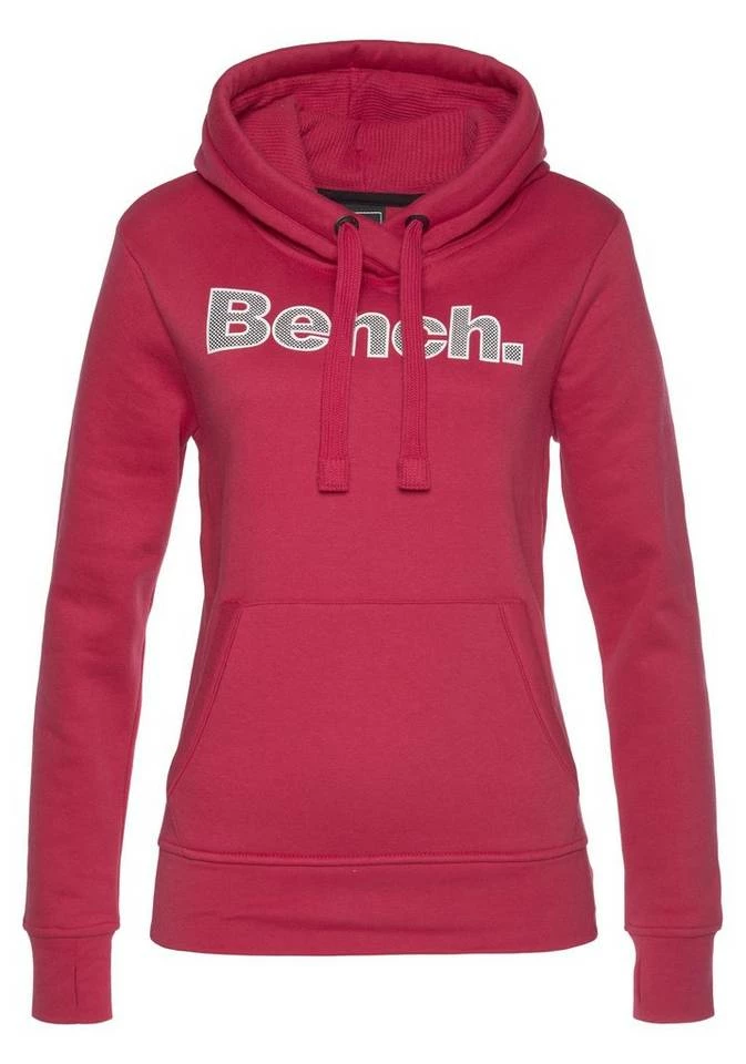 Bench. Hoodie »ANISE« mit frontalem Logo Print Fuchsia, White, Schwarz, Black 12 Bench. Hoodie »ANISE« mit frontalem Logo Print Fuchsia, White, Schwarz, Black – Bild 12