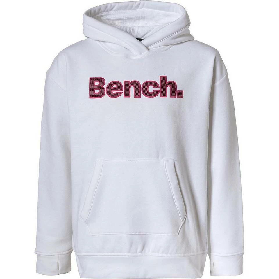Bench. Sweatshirt »Sweatshirt für Mädchen« Weiß, Pink, Schwarz 3 Bench. Sweatshirt »Sweatshirt für Mädchen« Weiß, Pink, Schwarz – Bild 3