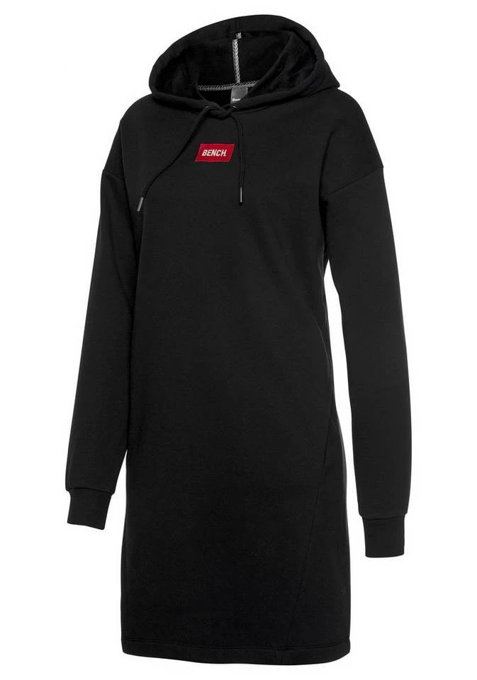 Bench. Sweatkleid mit kleiner Logostickerei Schwarz, Rot 5 Bench. Sweatkleid mit kleiner Logostickerei Schwarz, Rot – Bild 5