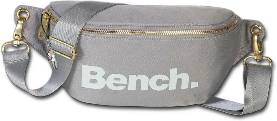 Bench. Gürteltasche »D2OTI303K Bench modische Gürteltasche grau« (Gürteltasche), Jugend, Damen Tasche aus Nylon, Größe ca. 25cm in grau, großes Logo 1 Bench. Gürteltasche »D2OTI303K Bench modische Gürteltasche grau« (Gürteltasche), Jugend, Damen Tasche aus Nylon, Größe ca. 25cm in grau, großes Logo