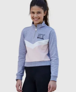 Bench. Sweatshirt mit Stehkragen und Reißverschluss