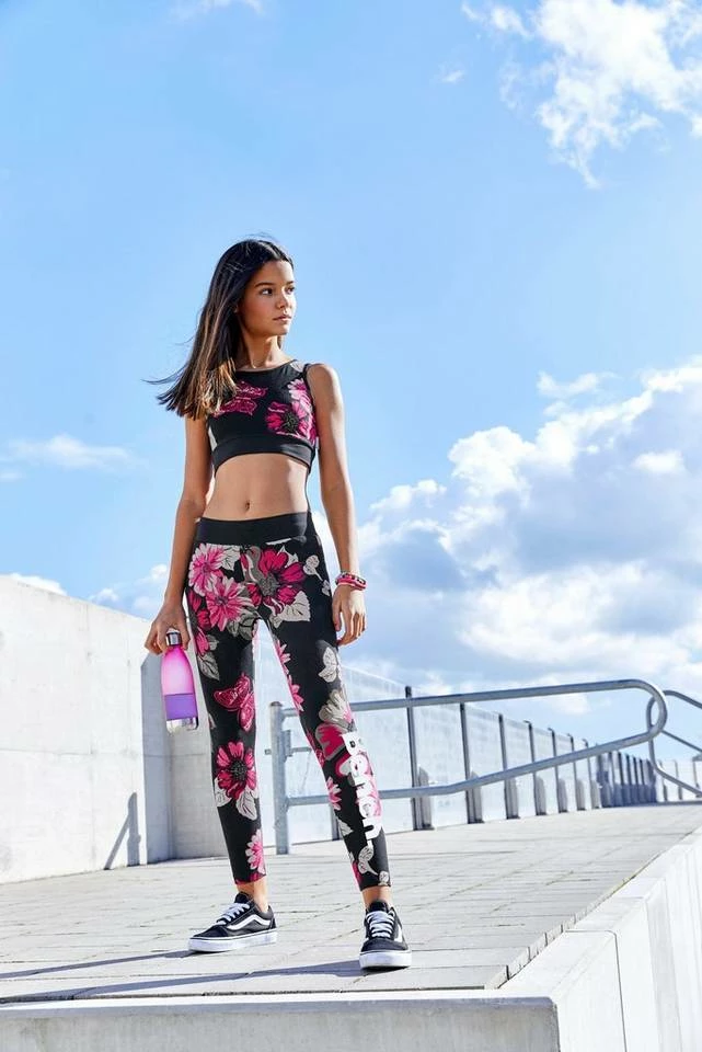 Bench. Leggings mit großem Blumenmuster 5 Bench. Leggings mit großem Blumenmuster – Bild 5