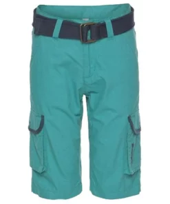 Bench. Bermudas »Bench. Freizeit-Bermuda bequeme Kinder Sommer-Shorts Kurze-Hose mit Canvasgürtel Petrol« -Bench Verkaufsgeschäft d625a41b fcf4 5df9 945b fe3977ad1147