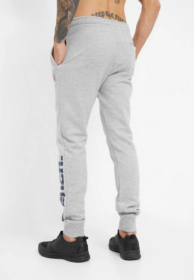 Bench. Jogginghose »Stanley« weiches Innenfinish, Rubberprint Ecru Marl, Navy, Charcoal Marl, Grey marl 3 Bench. Jogginghose »Stanley« weiches Innenfinish, Rubberprint Ecru Marl, Navy, Charcoal Marl, Grey marl – Bild 3