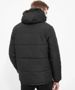 Bench. Regenmantel »Tillor« Fake-Fur, Handytasche, Cargotaschen, Logo Khaki, Schwarz -Bench Verkaufsgeschäft d9978b73 1e71 5f22 8357 220782d8b9d5