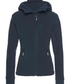 Bench. Fleecejacke »NINJA« mit hochschließendem Kragen & Kapuze Marine, Bordeaux, Schwarz -Bench Verkaufsgeschäft dcbf8b45 3a5c 5d8b 9325 944b2dbc887d