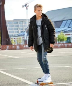 Bench. Parka Brusttaschen mit bedruckten Reißverschlüssen -Bench Verkaufsgeschäft dcc39aa7 03b2 5cae b71c fde0c0696107