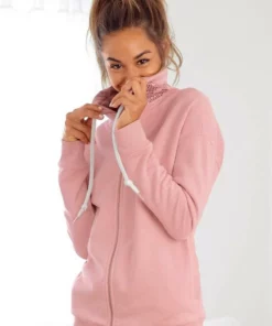 Bench. Sweatjacke mit Glanzprint am Stehkragen Apricot, Mint, Grau-meliert -Bench Verkaufsgeschäft de403078 5cd6 5cd1 9729 b2b291aea42a