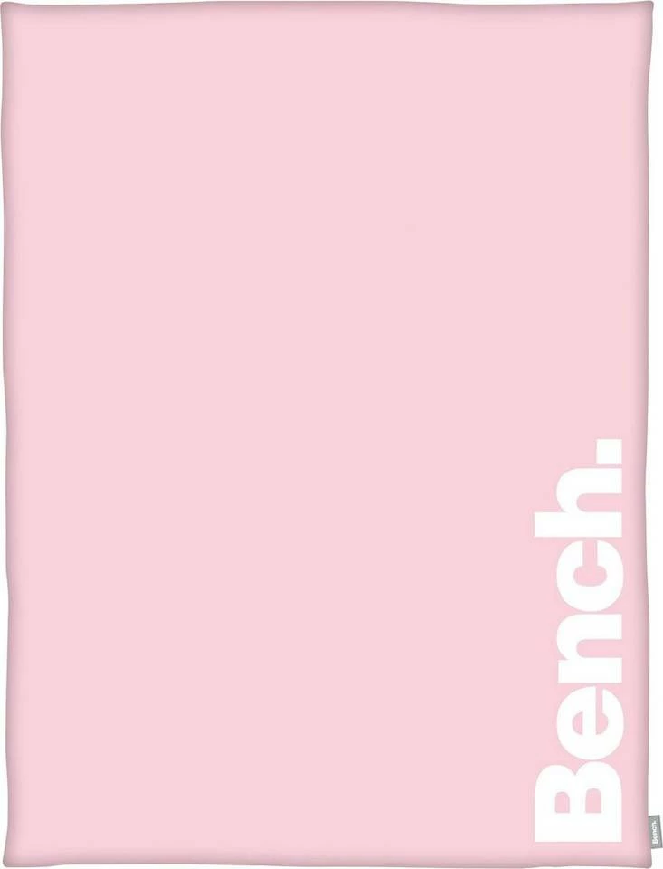 Wohndecke »Bench«, Bench., samtweiche Wellsoft-Decke Rosa, Grau 5 Wohndecke »Bench«, Bench., samtweiche Wellsoft-Decke Rosa, Grau – Bild 5
