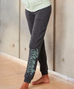 Bench. Relaxhose mit Logostickerei Schwarz, Mint-melange, Anthrazit-melange -Bench Verkaufsgeschäft df65e13c 589e 5f92 a4bb f04c6ad5fd29