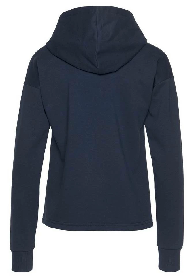 Bench. Kapuzensweatshirt mit Blumenprint und Logotapes Mandarine, Dunkelblau, Creme 5 Bench. Kapuzensweatshirt mit Blumenprint und Logotapes Mandarine, Dunkelblau, Creme – Bild 5