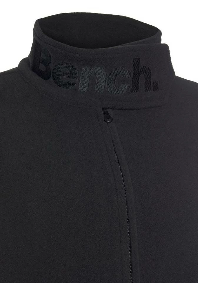 Bench. Fleecejacke mit Stehkragen und Daumenlöchern Türkis, Schwarz 5 Bench. Fleecejacke mit Stehkragen und Daumenlöchern Türkis, Schwarz – Bild 5
