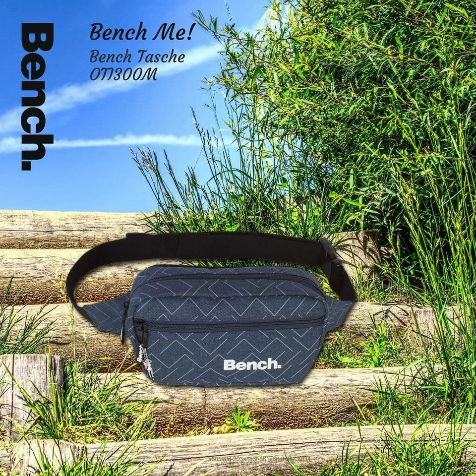 Bench. Gürteltasche »OTI300M Bench stylische Hip Bag« (Gürteltasche), Herren, Jugend Gürteltasche Polyester, blau ca. 23cm x ca. 13cm Altrosa, Dunkelblau, Weinrot, Schwarz/snake 2 Bench. Gürteltasche »OTI300M Bench stylische Hip Bag« (Gürteltasche), Herren, Jugend Gürteltasche Polyester, blau ca. 23cm x ca. 13cm Altrosa, Dunkelblau, Weinrot, Schwarz/snake – Bild 2