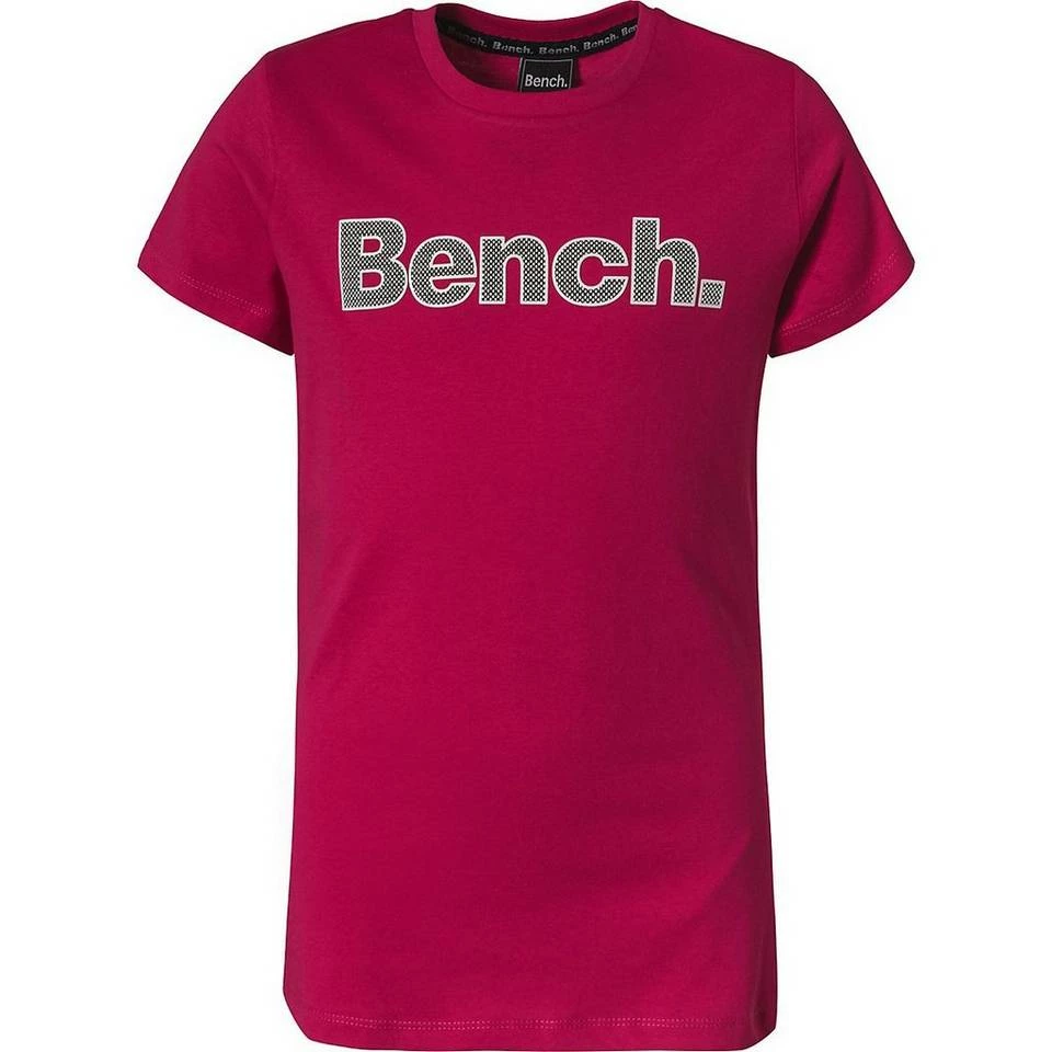 Bench. T-Shirt »T-Shirt LEORA für Mädchen« Schwarz, Pink 1 Bench. T-Shirt »T-Shirt LEORA für Mädchen« Schwarz, Pink