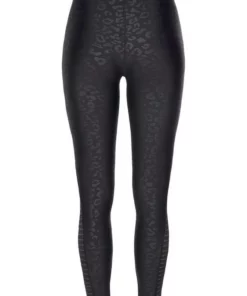 Bench. Leggings mit Leodruck und Mesh-Einsatz Nougat-leo, Schwarz-leo -Bench Verkaufsgeschäft e5f41400 587b 510f a624 85252356a7a2