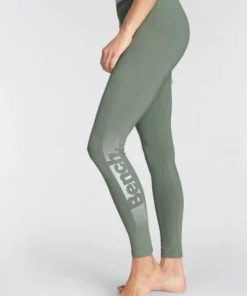 Bench. Leggings mit Logoprint am Bündchen Rauchmint-weiß, Schwarz-weiß -Bench Verkaufsgeschäft e75522ce 98d8 5de3 86c0 33ba57c6ebc3