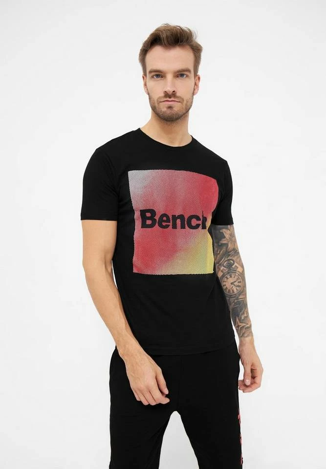 Bench. Kurzarmshirt »Swirl« Khaki, Schwarz 11 Bench. Kurzarmshirt »Swirl« Khaki, Schwarz – Bild 11