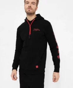 Bench. Sweatshirt »Clutch« Schwarz, Red -Bench Verkaufsgeschäft ea6d0b39 b56f 5118 bbcb b953901ea5ad