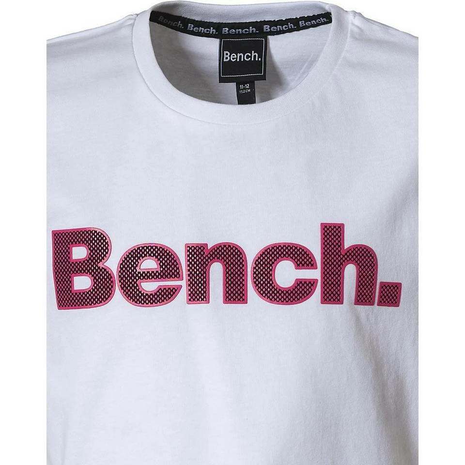 Bench. T-Shirt »T-Shirt KAY für Mädchen« Schwarz, Weiß, Pink 2 Bench. T-Shirt »T-Shirt KAY für Mädchen« Schwarz, Weiß, Pink – Bild 2