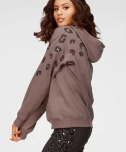 Bench. Kapuzensweatshirt mit glänzendem Leodruck Weiß-leo, Schwarz-leo, Nougat-leo -Bench Verkaufsgeschäft f1cbbfe7 2f0e 5775 8b58 b77a18a2cb6a