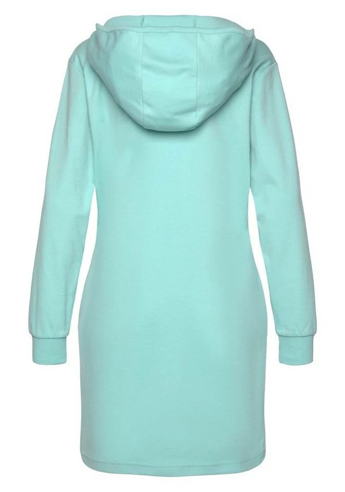 Bench. Sweatkleid mit Kapuze Schwarz, Türkis 3 Bench. Sweatkleid mit Kapuze Schwarz, Türkis – Bild 3