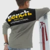 Bench. Langarmshirt »mit überschnittener Schulter«