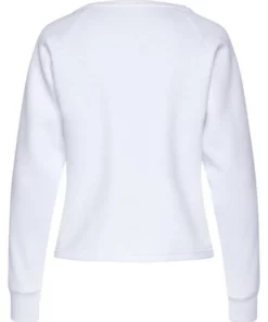 Bench. Sweater kurze Form mit Kontraststreifen Weiß, Schwarz, Rauchrosa -Bench Verkaufsgeschäft fd70b3f6 5390 5f6c b1cb b889c7b3147d